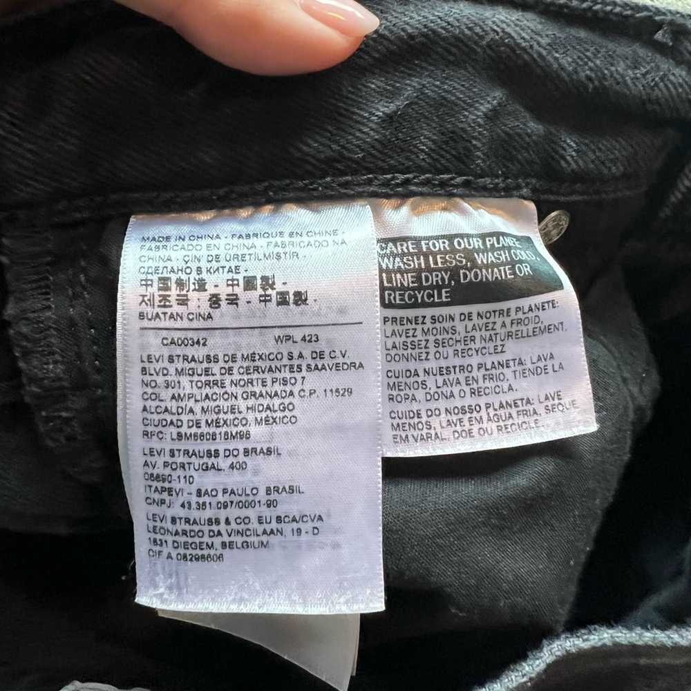 Levi’s black jeans - Picture 8 of 8